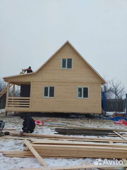 Каркасная дача