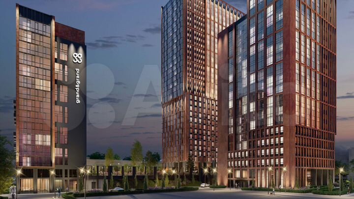 3-к. квартира, 75,6 м², 33/33 эт.