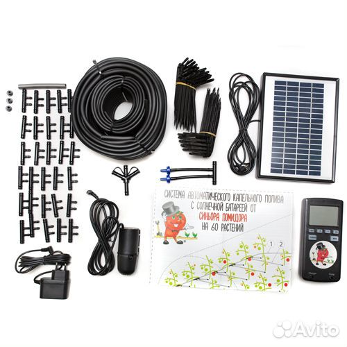 Капельный полив для теплиц