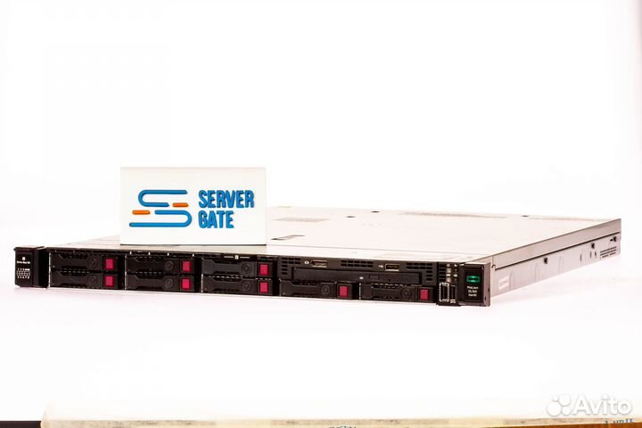 Сервер HP DL360 Gen10 8SFF 2xGold 6146 128GB
