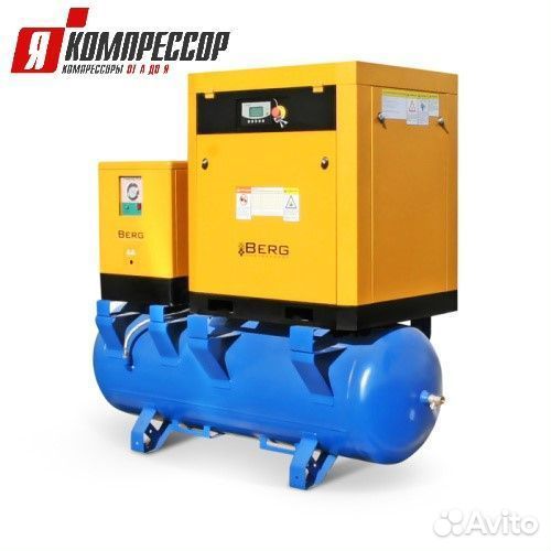 Винтовой компрессор Berg вк-18.5ро-500 12 бар