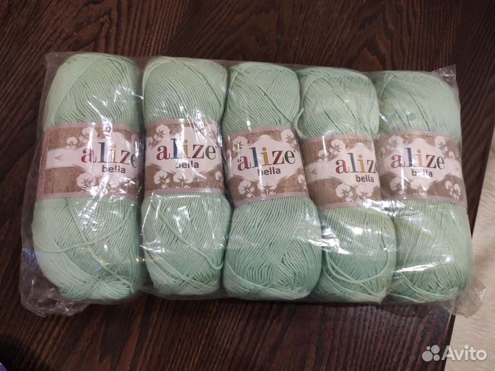 Пряжа для вязания Ализе Белла 100