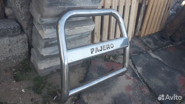 Кенгурятник Mitsubishi Pajero