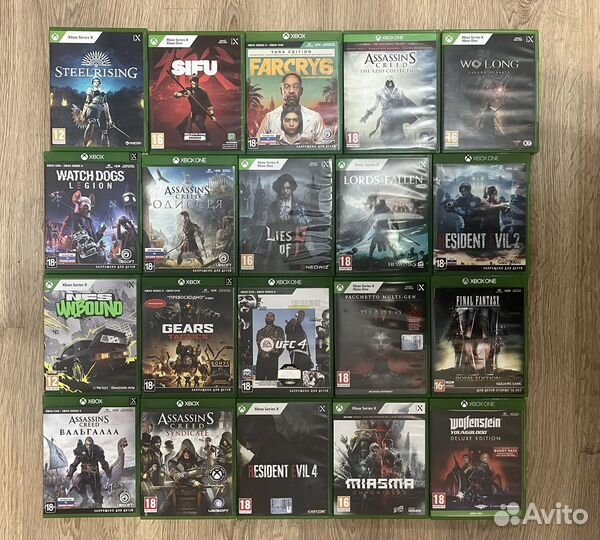 Игры на xbox One series x