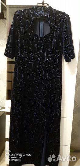 Вечернее платье 48 размер бу
