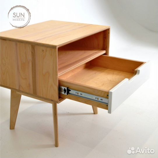 Тумба прикроватная консоль столик под тв комод