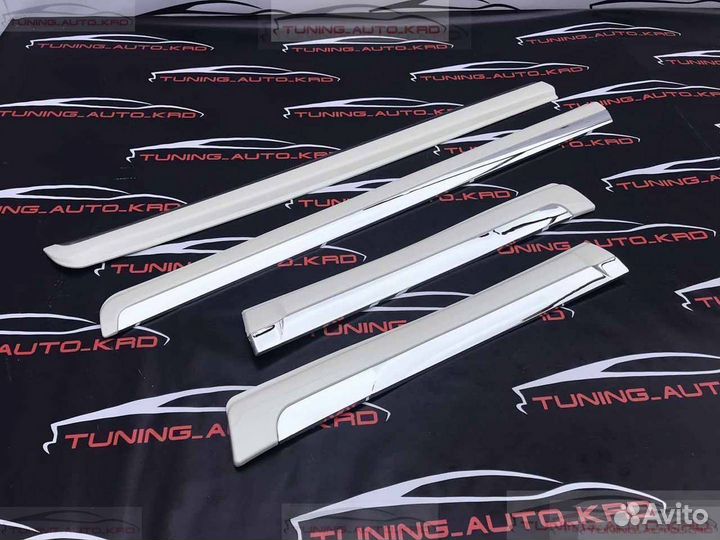 Молдинги дверей Toyota Land Cruiser Prado 150 W134