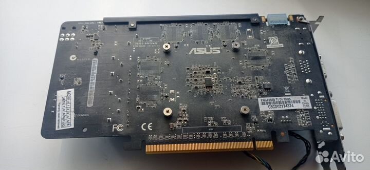 Видеокарта Asus GTX 550 ti 1G