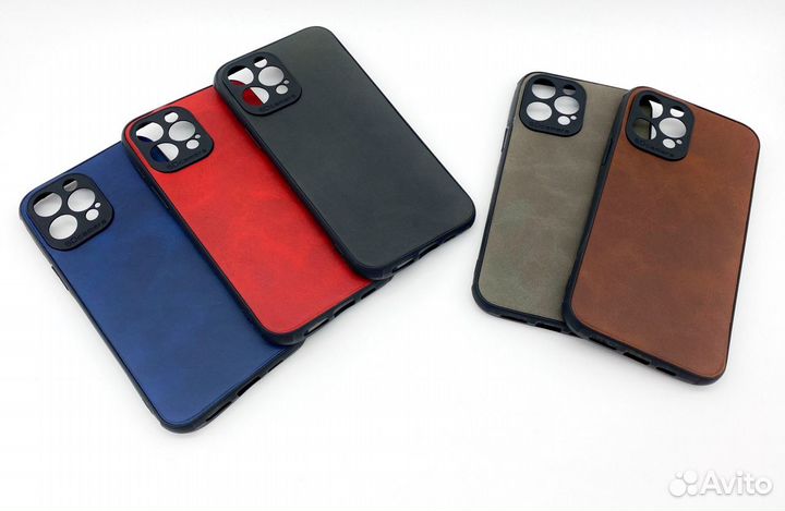 Чехол Кожа iPhone 11/12/13