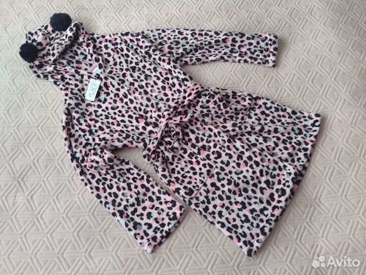 Новый махровый халат 128 Children's Place девочки