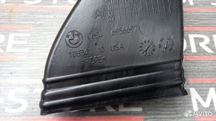 Воздуховод печки задний левый Bmw X5 E70 N52B30A