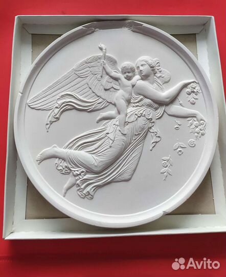 Пано (реплика) из гипса. Барельеф