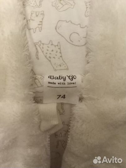 Мягкий комбинезон 74