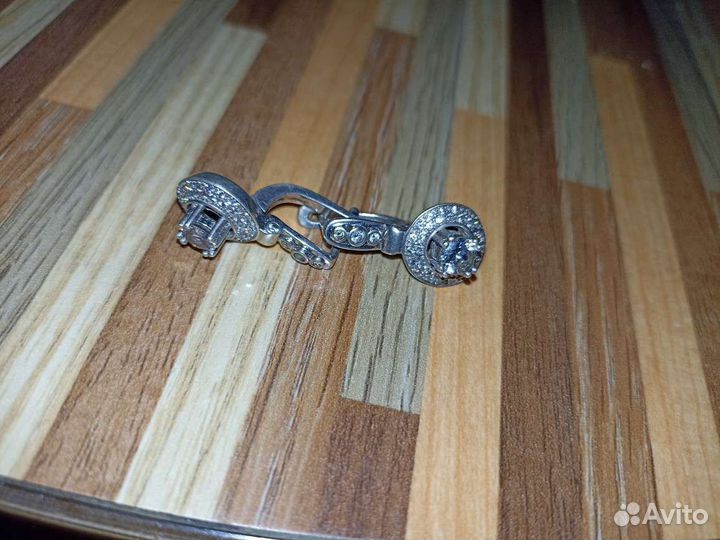 Серьги серебро