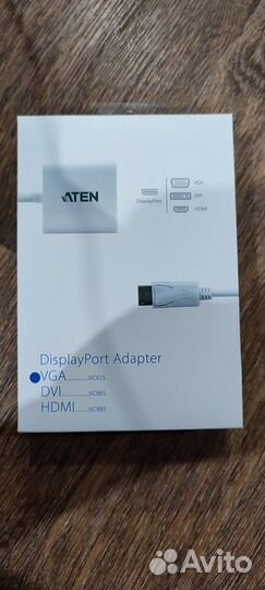 Переходник Aten Display Port на VGA