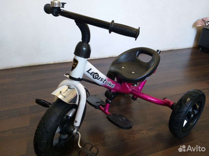 Велосипед с родительской ручкой