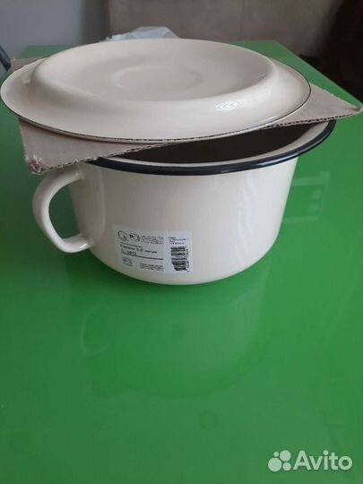 Горшок эмаль 3 литра