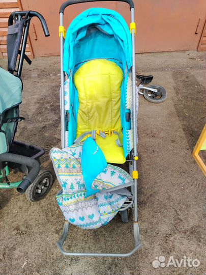 Детские санки коляска