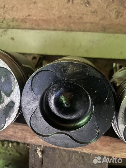 Поршень с шатуном и кольцами бмв е60,е53 М57 306D2