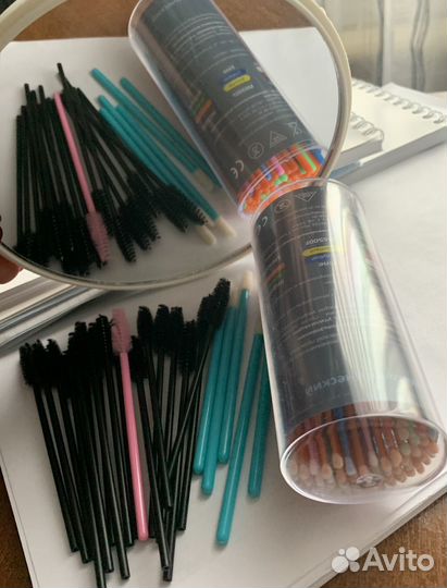 Микробраши, щеточки для ресниц и бровей