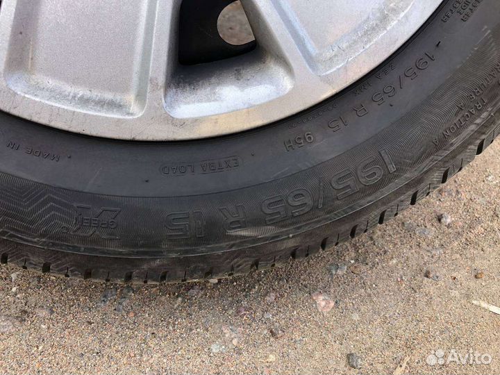 Колеса r15 с резиной комплект 4шт