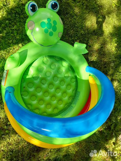 Детский надувной бассейн бу