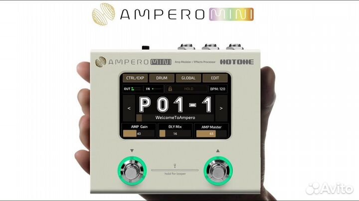 Hotone Ampero Mini Vanilla