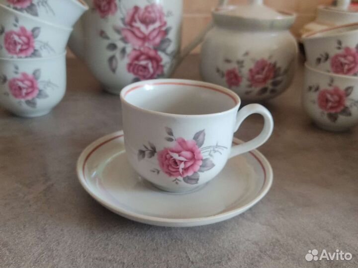 Сервиз СССР Барановка Розы