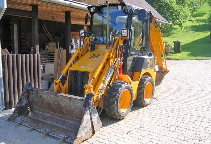 Услуги, Аренда Экскаватора-Погрузчика,Гидробур