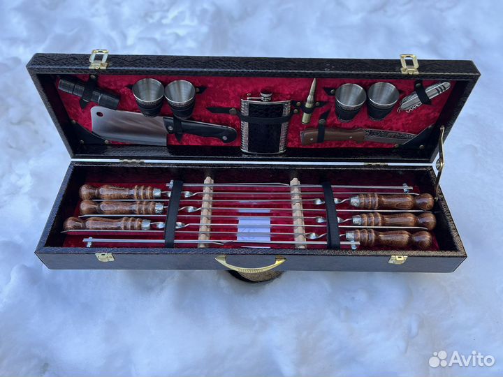 Шашлычный подарочный набор