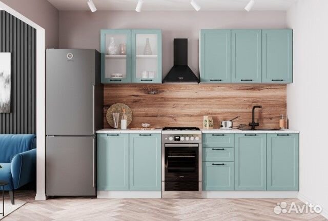 Кухня 2,0 м, мдф, Новая