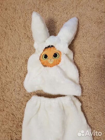Костюм зайца на 7-9 лет