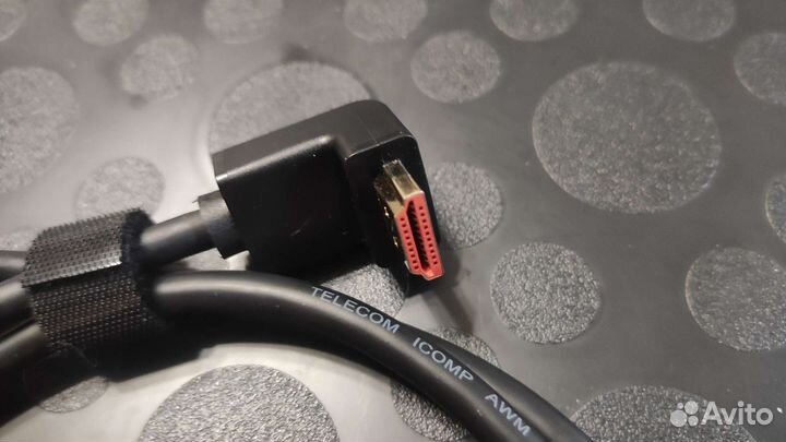 Кабель hdmi 2.0 60Hz угловой 1 метр