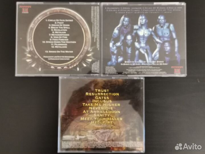 3шт. CD Metalium Лицензия, цена за все