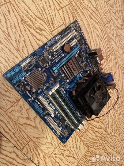 Процессор amd phenom ii материнская ga-78LMT