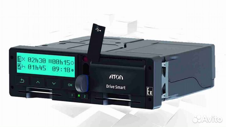 Тахограф Atol, с скзи и гарантией