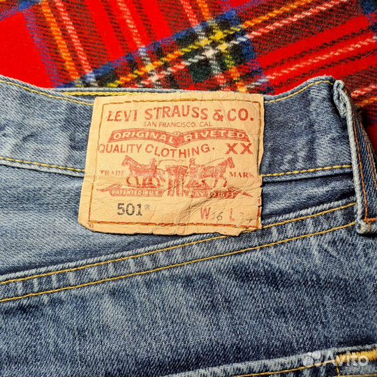 Джинсы Levis 501 made in Spain