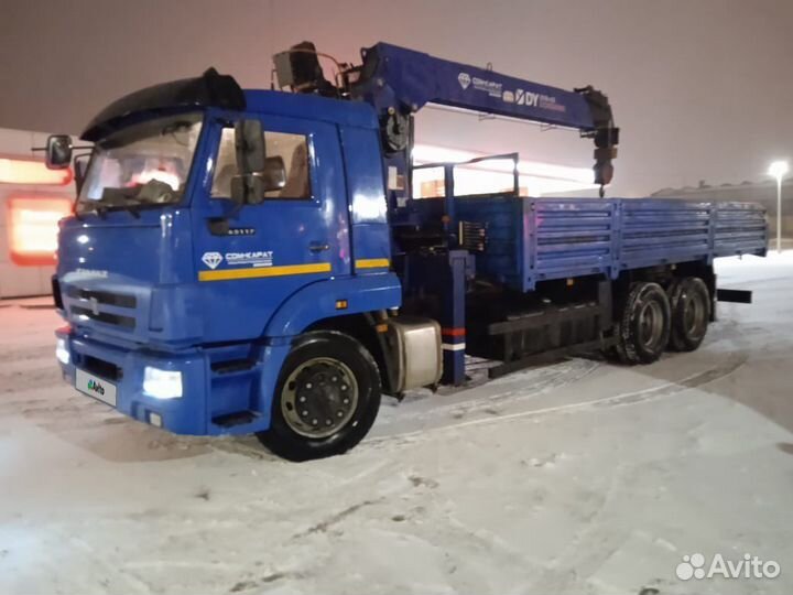 КамАЗ 65117 с КМУ, 2019