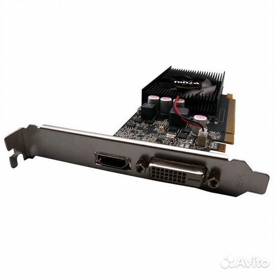 Видеокарта Ninja (Sinotex) Ninja GT1030 (384SP) 2GB gddr5 64bit DVI hdmi RTL 20 (NK103FG25F) (607820
