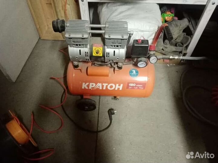 Компрессор 24 литра малошумный