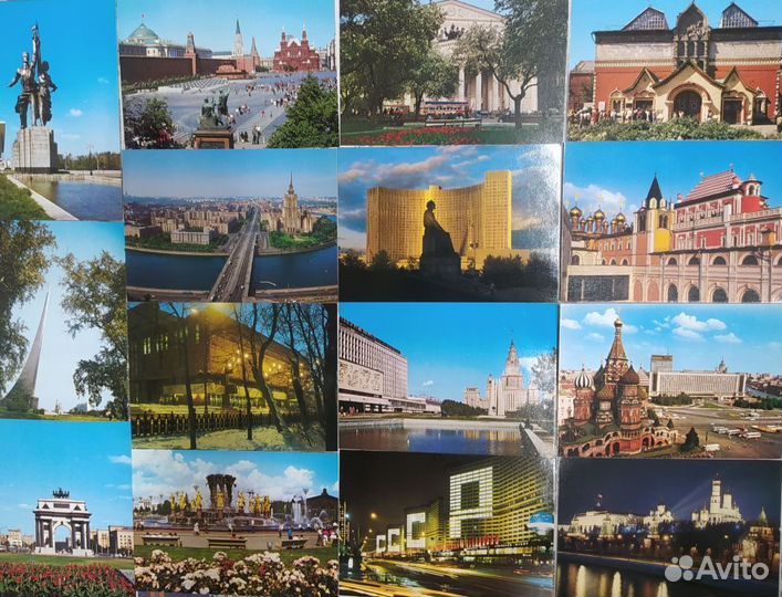 Открытки СССР Набор открыток 