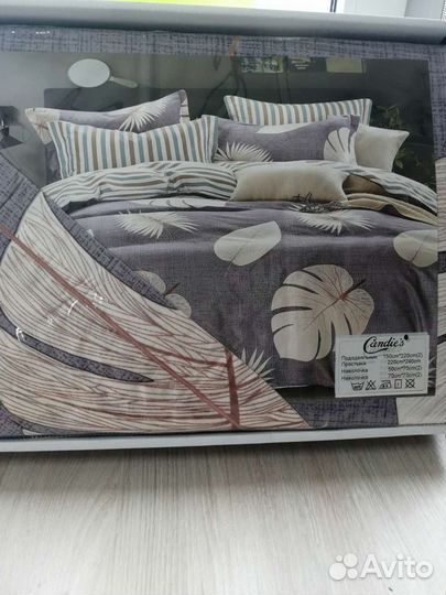 Постельное белье новое сатин, поплин, бязь