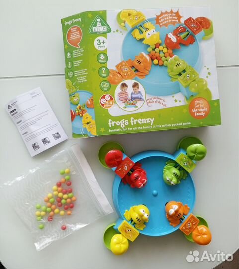 Игра ELC прожорливые лягушки