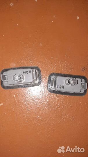 Подсветка номера задняя Toyota Camry V70