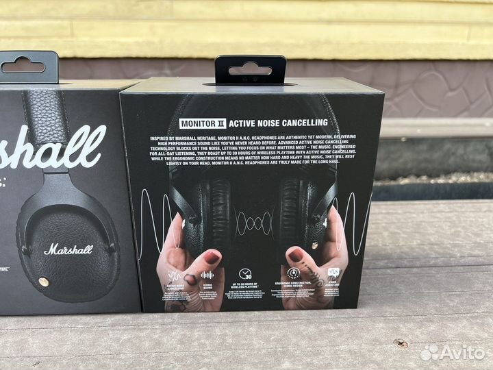 Marshall Monitor 2 ANC A.N.C. Наушники