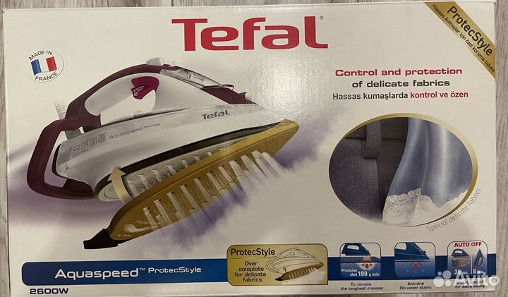 Утюг с парогенератором Tefal