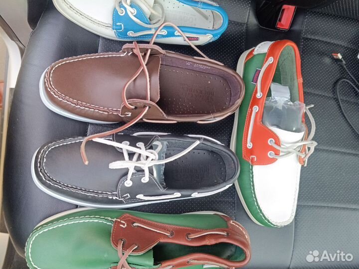 Мужские топсайдеры sebago