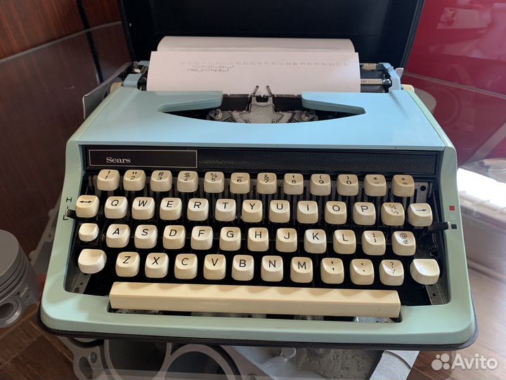 Печатная пишущая машинка Sears