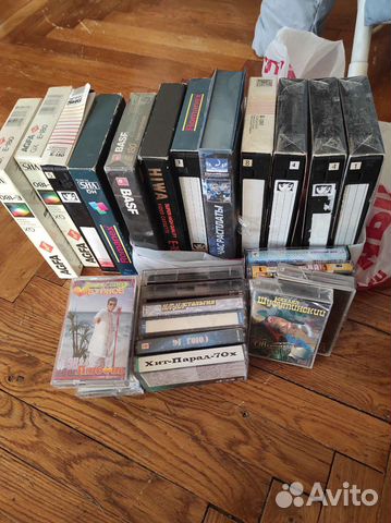 Аудио и видео кассеты за все 500