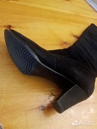 Сапоги женские зимние натуральная кожа новые 39